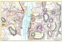 13A, Orange County Portion (Section 13) Detail, Cornwall Plan W.6 (Orange County), Garrison Plan E.6 (Putnam County), Hudson River Valley 1891